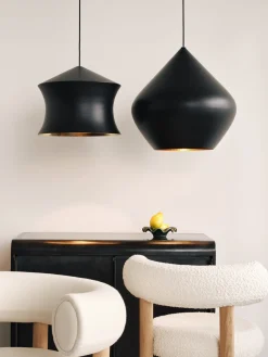 Fat Black Steel 65cm Counter Stool