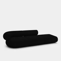 Fat Left Arm Backrest Modular Sofa