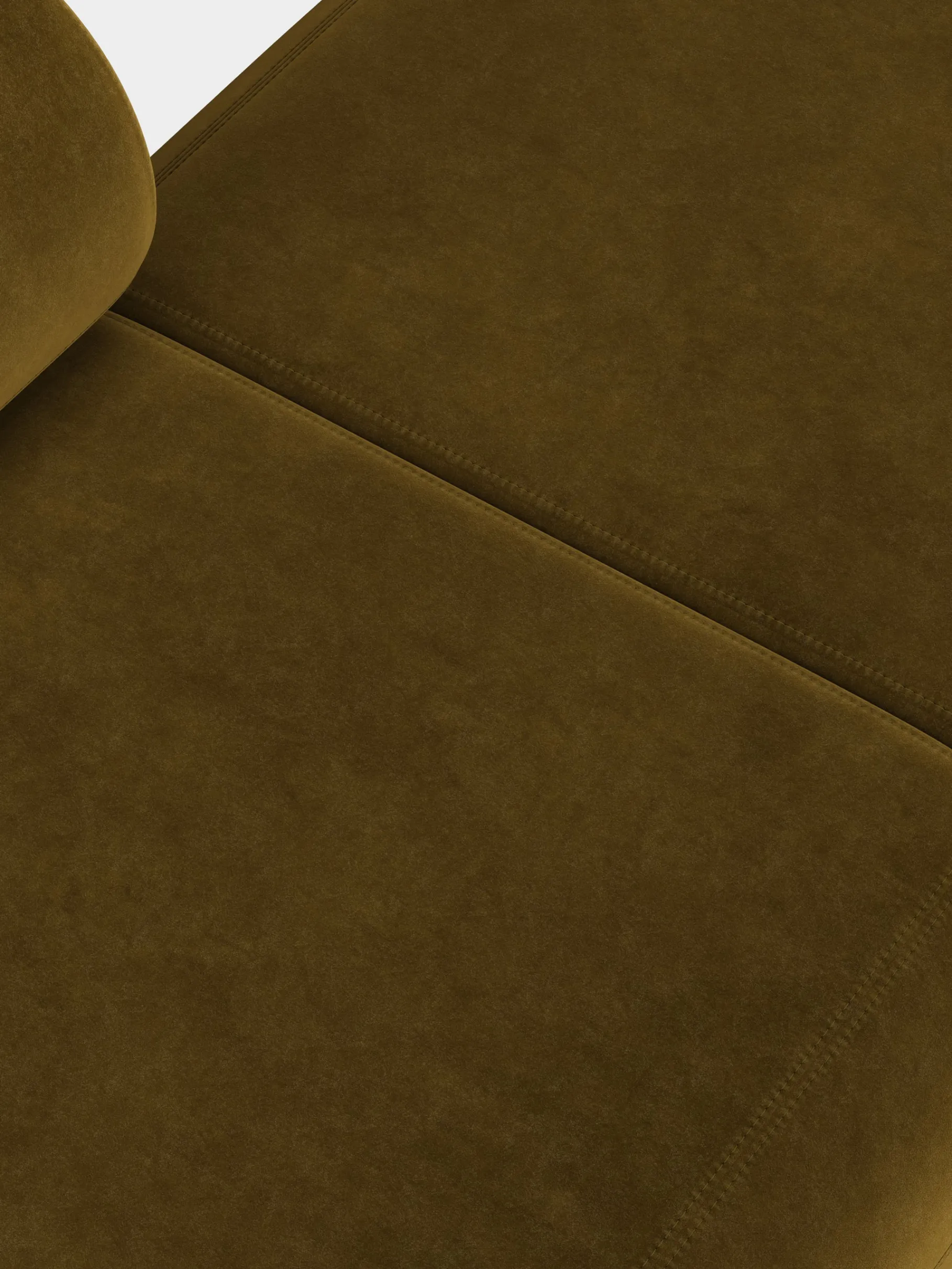 Fat Left Arm Backrest Modular Sofa