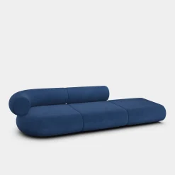Fat Left Arm Backrest Modular Sofa