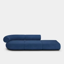Fat Left Arm Backrest Modular Sofa