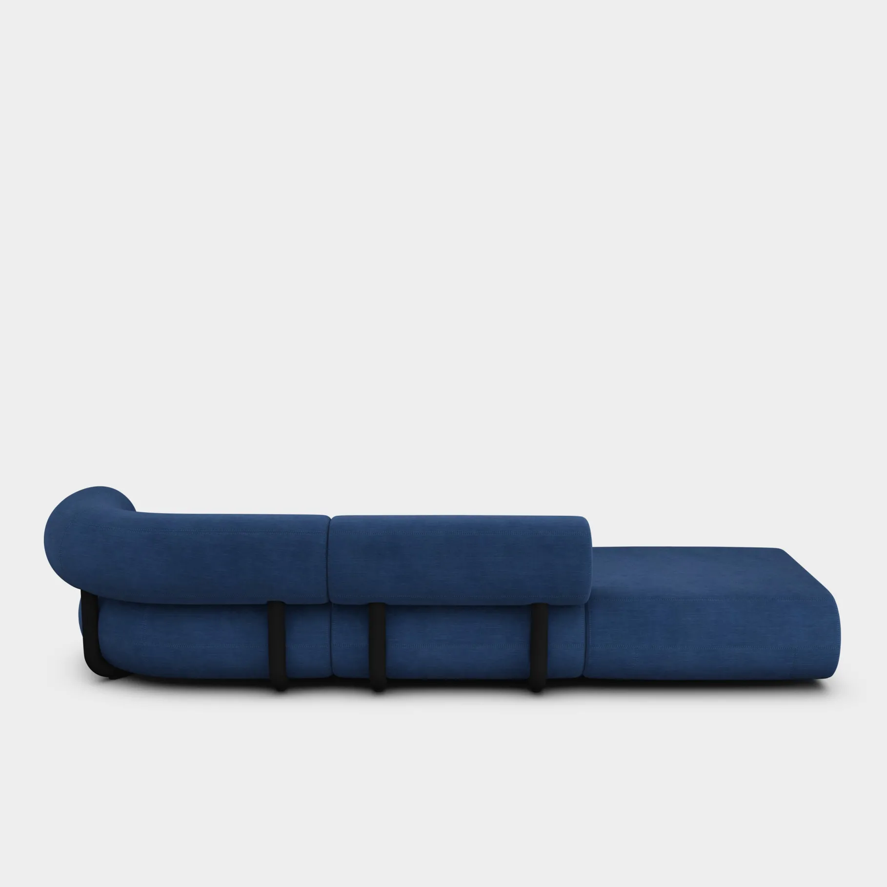 Fat Left Arm Backrest Modular Sofa