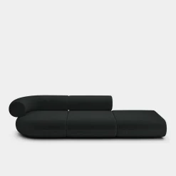 Fat Left Arm Backrest Modular Sofa