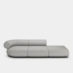 Fat Left Arm Backrest Modular Sofa