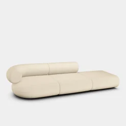 Fat Left Arm Backrest Modular Sofa