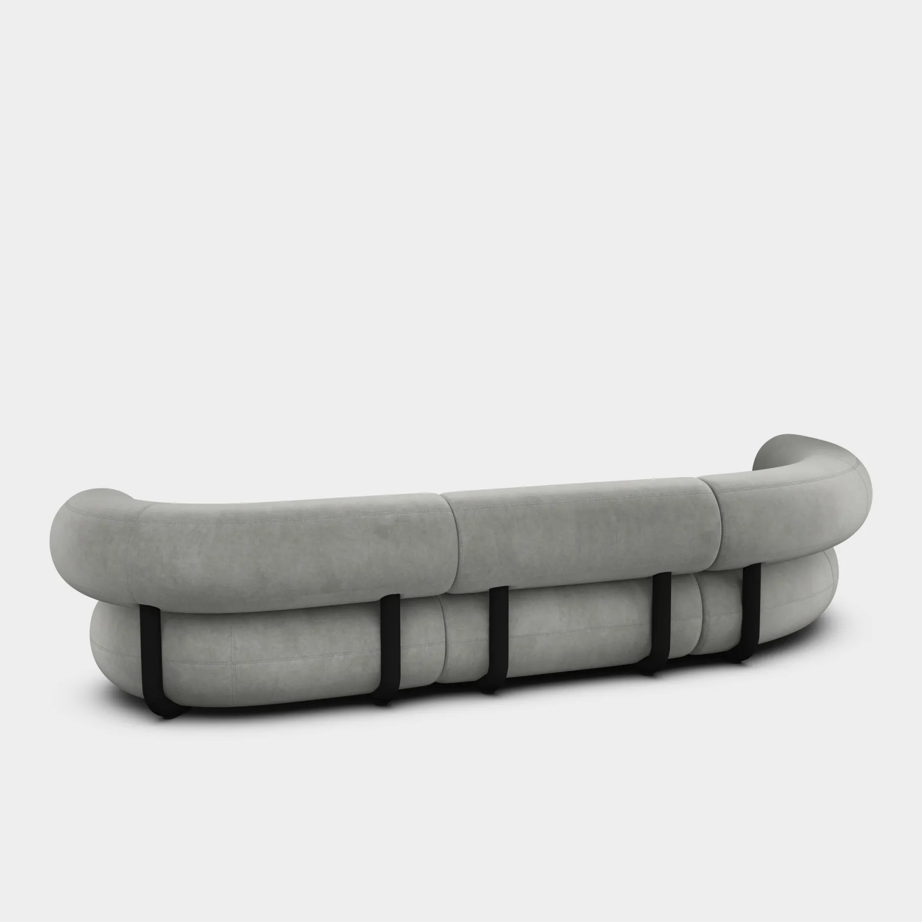 Fat L-Shaped Modular Sofa
