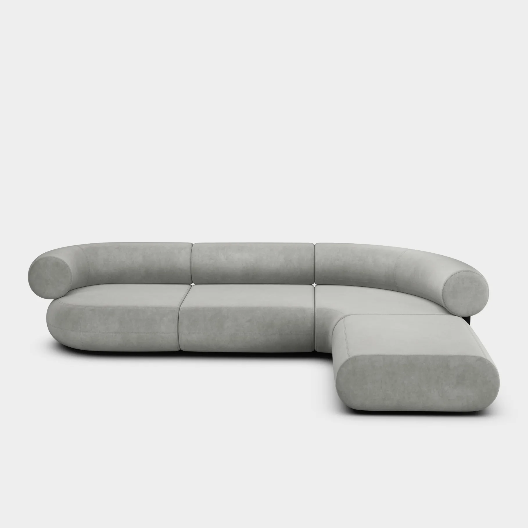 Fat L-Shaped Modular Sofa