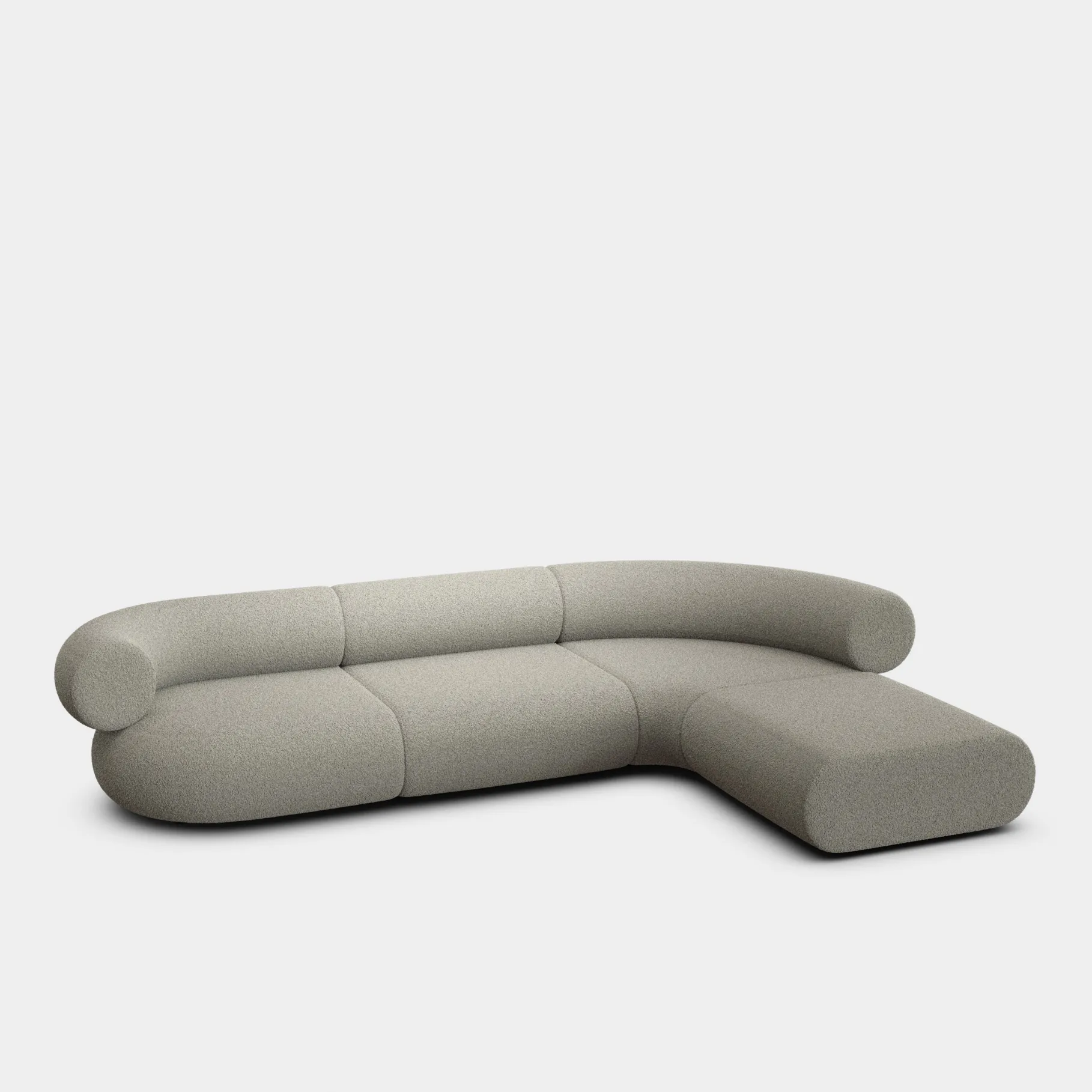 Fat L-Shaped Modular Sofa