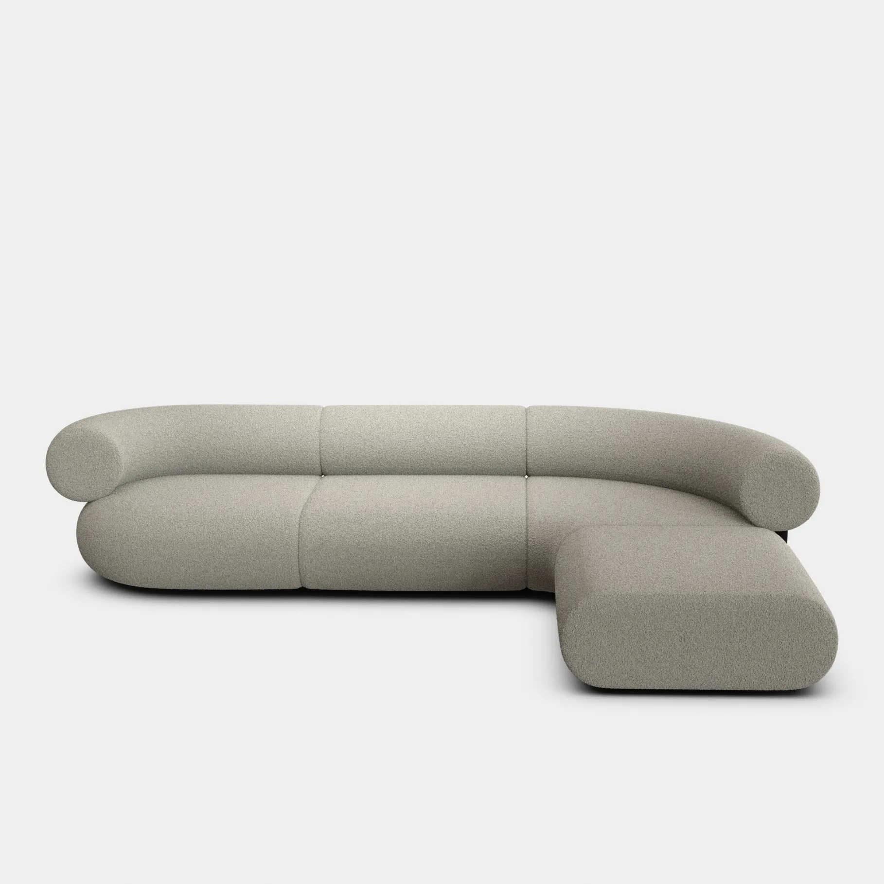Fat L-Shaped Modular Sofa