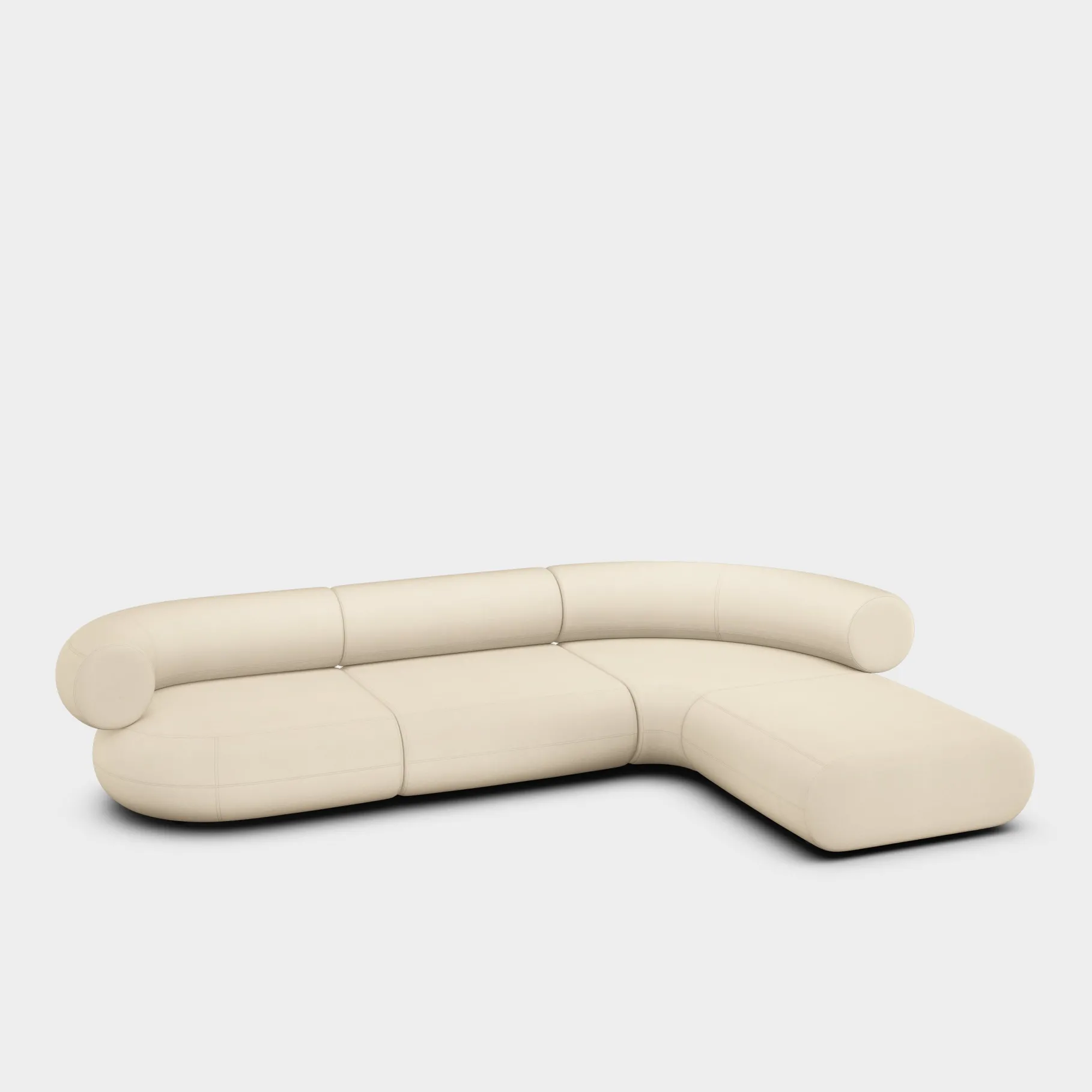 Fat L-Shaped Modular Sofa