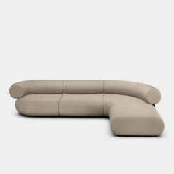 Fat L-Shaped Modular Sofa