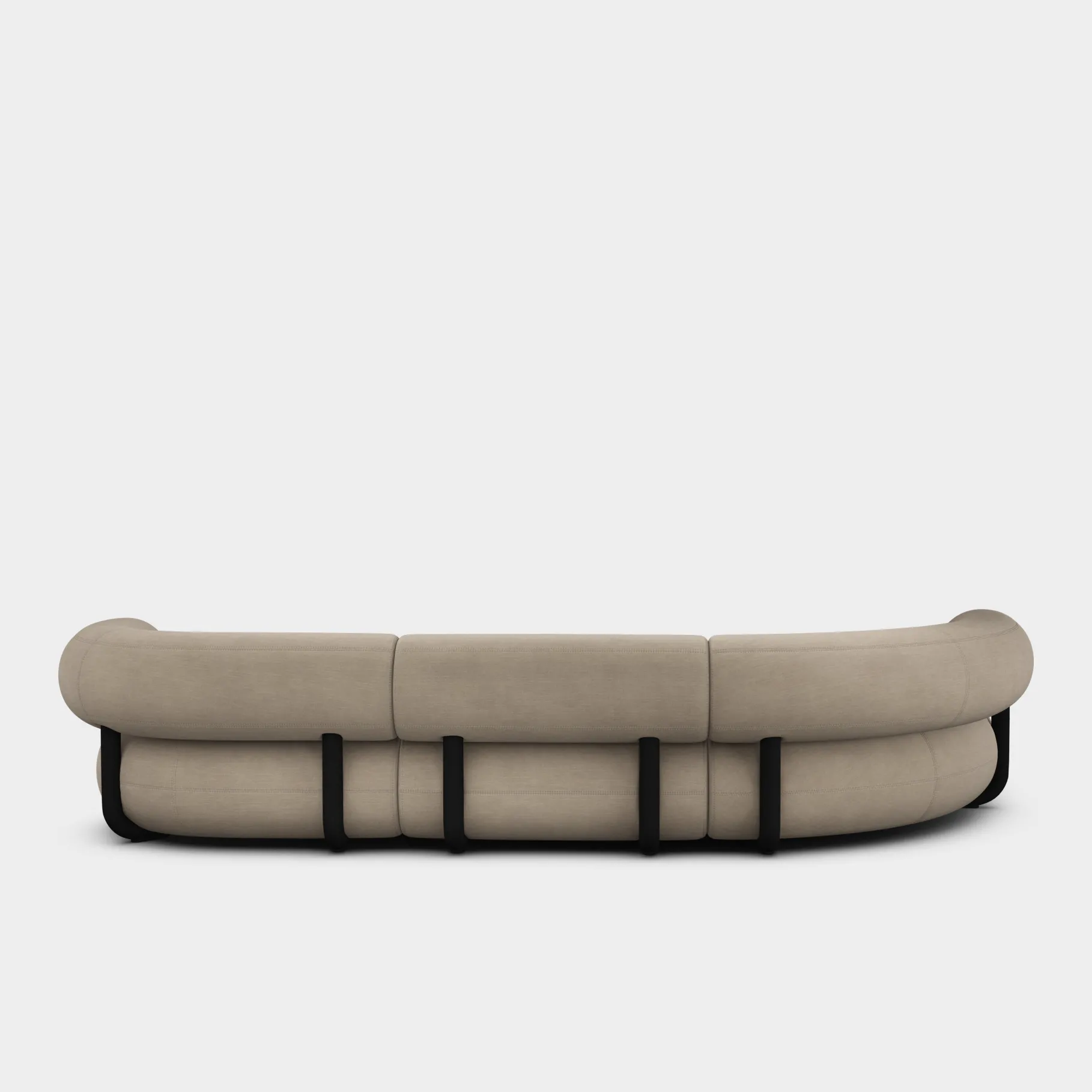Fat L-Shaped Modular Sofa