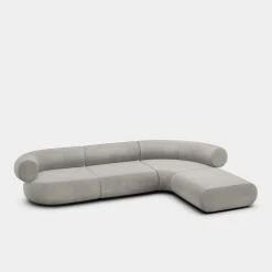 Fat L-Shaped Modular Sofa
