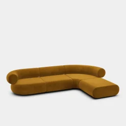 Fat L-Shaped Modular Sofa