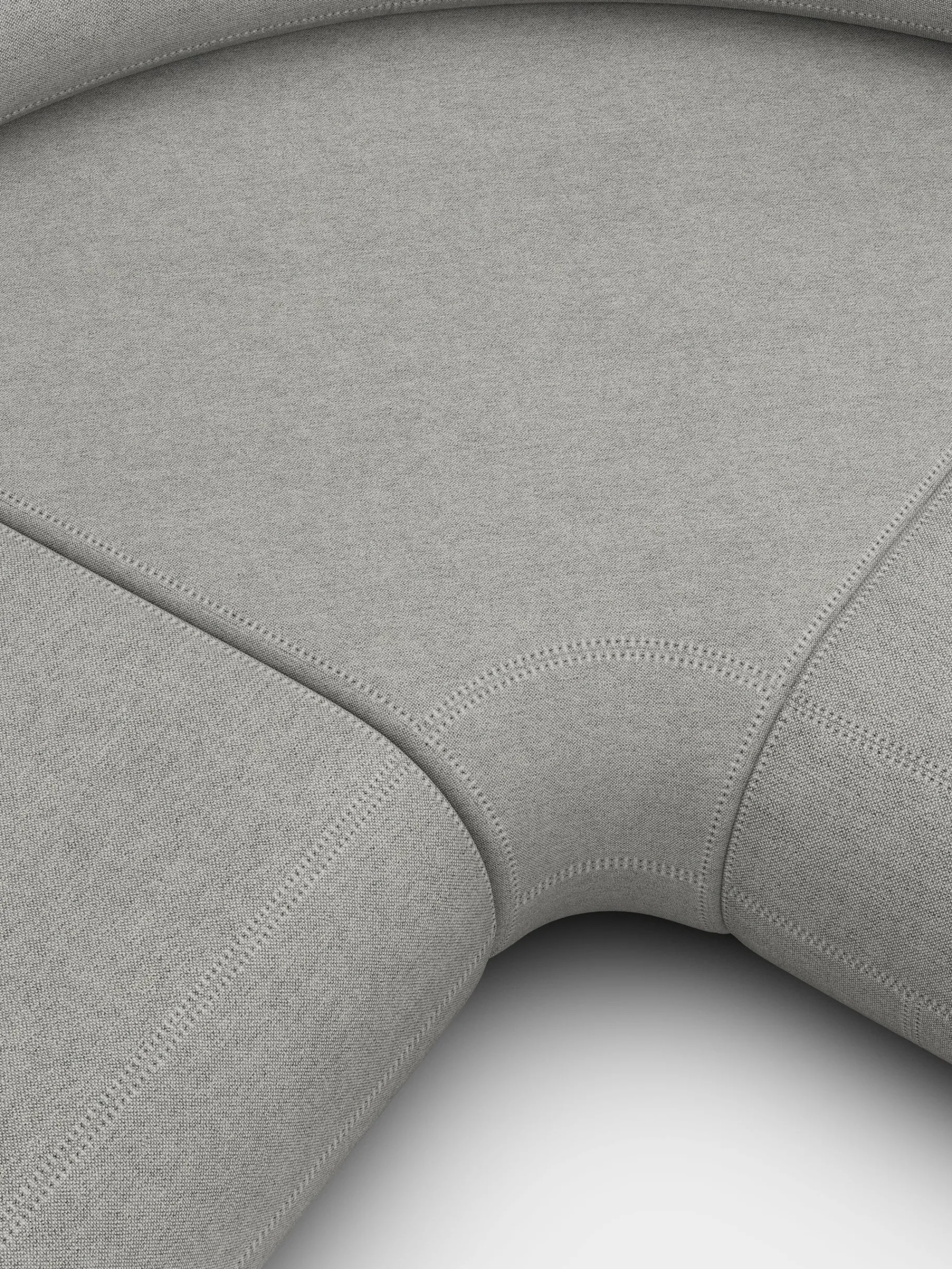 Fat L-Shaped Modular Sofa