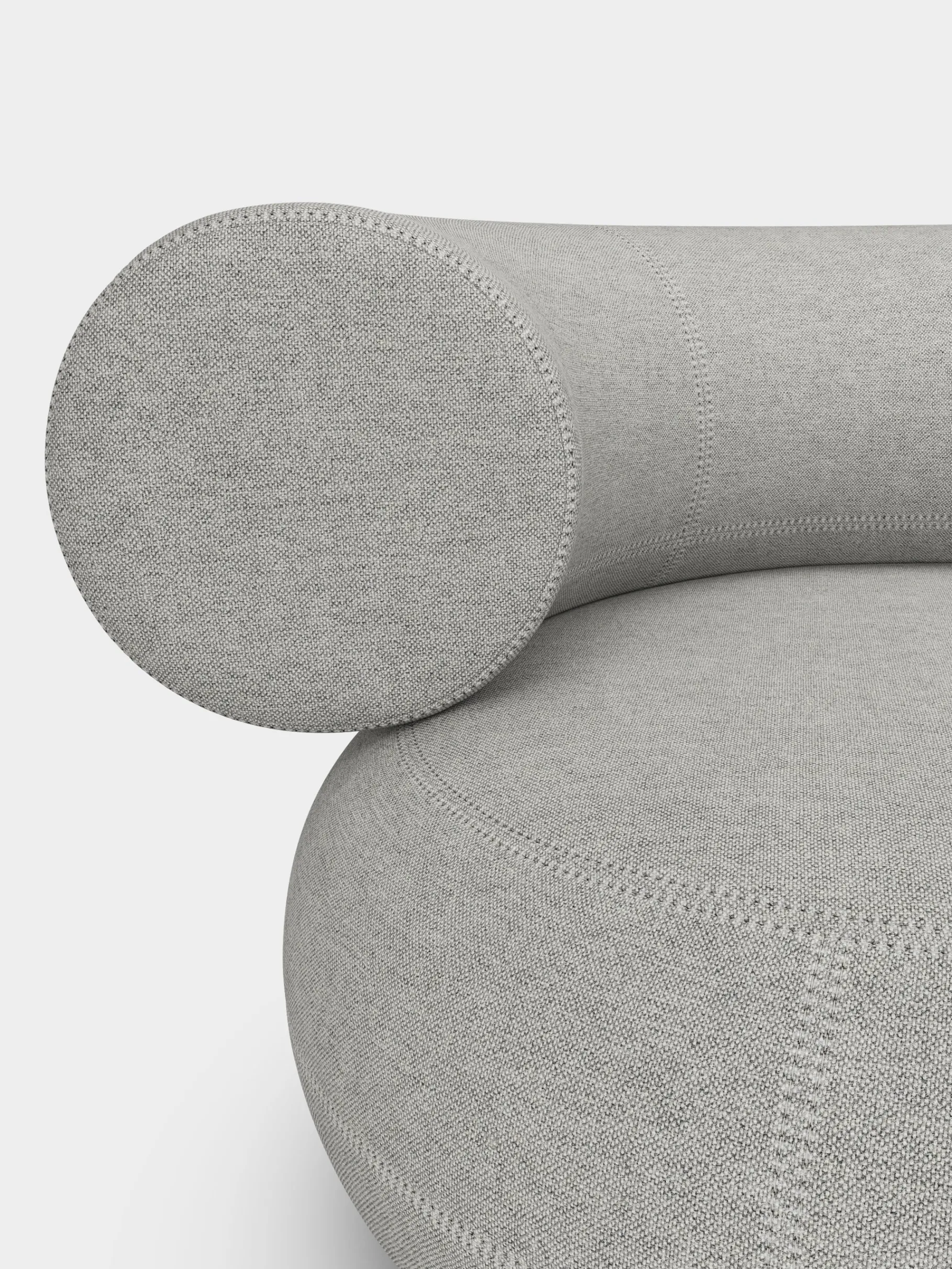 Fat L-Shaped Modular Sofa