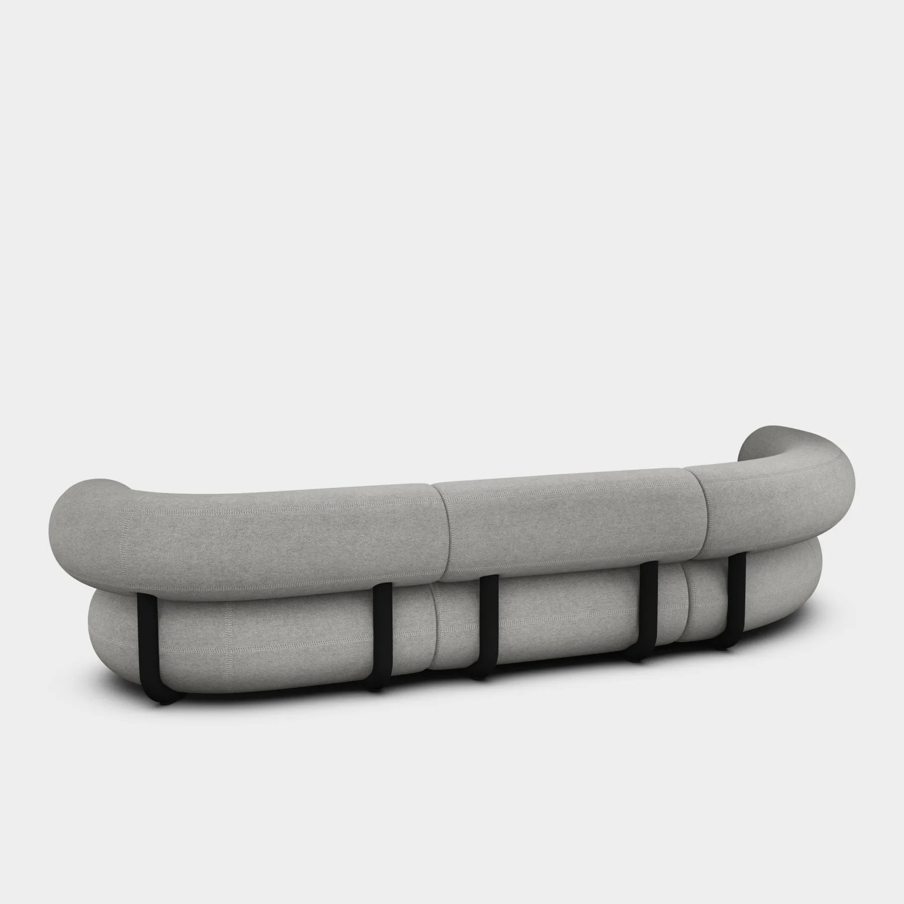 Fat L-Shaped Modular Sofa