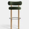 Fat Natural Wood 75cm Bar Stool