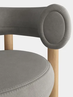 Fat Natural Wood 75cm Bar Stool