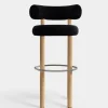 Fat Natural Wood 75cm Bar Stool