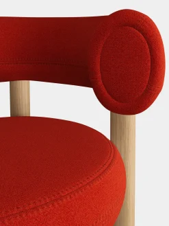 Fat Natural Wood 75cm Bar Stool