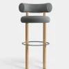 Fat Natural Wood 75cm Bar Stool