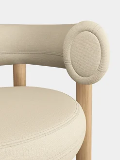 Fat Natural Wood 65cm Counter Stool