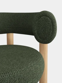 Fat Natural Wood 65cm Counter Stool