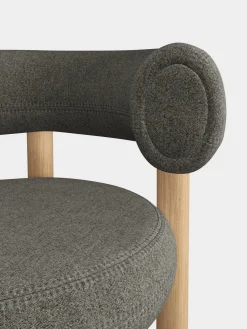 Fat Natural Wood 65cm Counter Stool