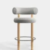 Fat Natural Wood 65cm Counter Stool