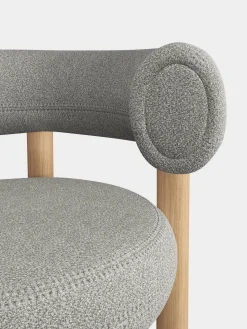 Fat Natural Wood 65cm Counter Stool