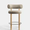 Fat Natural Wood 65cm Counter Stool