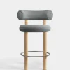 Fat Natural Wood 65cm Counter Stool