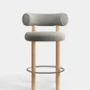 Fat Natural Wood 65cm Counter Stool