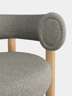 Fat Natural Wood 65cm Counter Stool