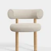 Fat Natural Wood Dining Chair