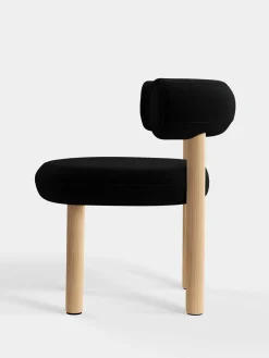 Fat Natural Wood Dining Chair