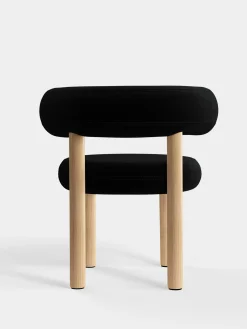 Fat Natural Wood Dining Chair