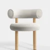 Fat Natural Wood Dining Chair
