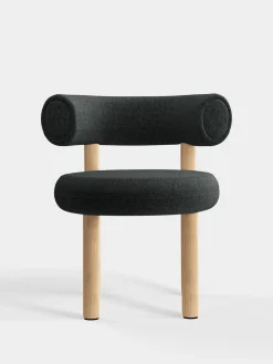 Fat Natural Wood Dining Chair