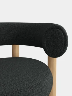 Fat Natural Wood Dining Chair