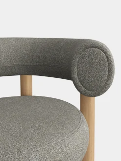 Fat Natural Wood Dining Chair