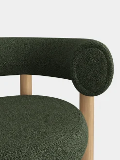 Fat Natural Wood Dining Chair