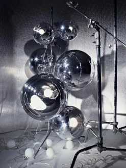 Mirror Ball Floor Chandelier