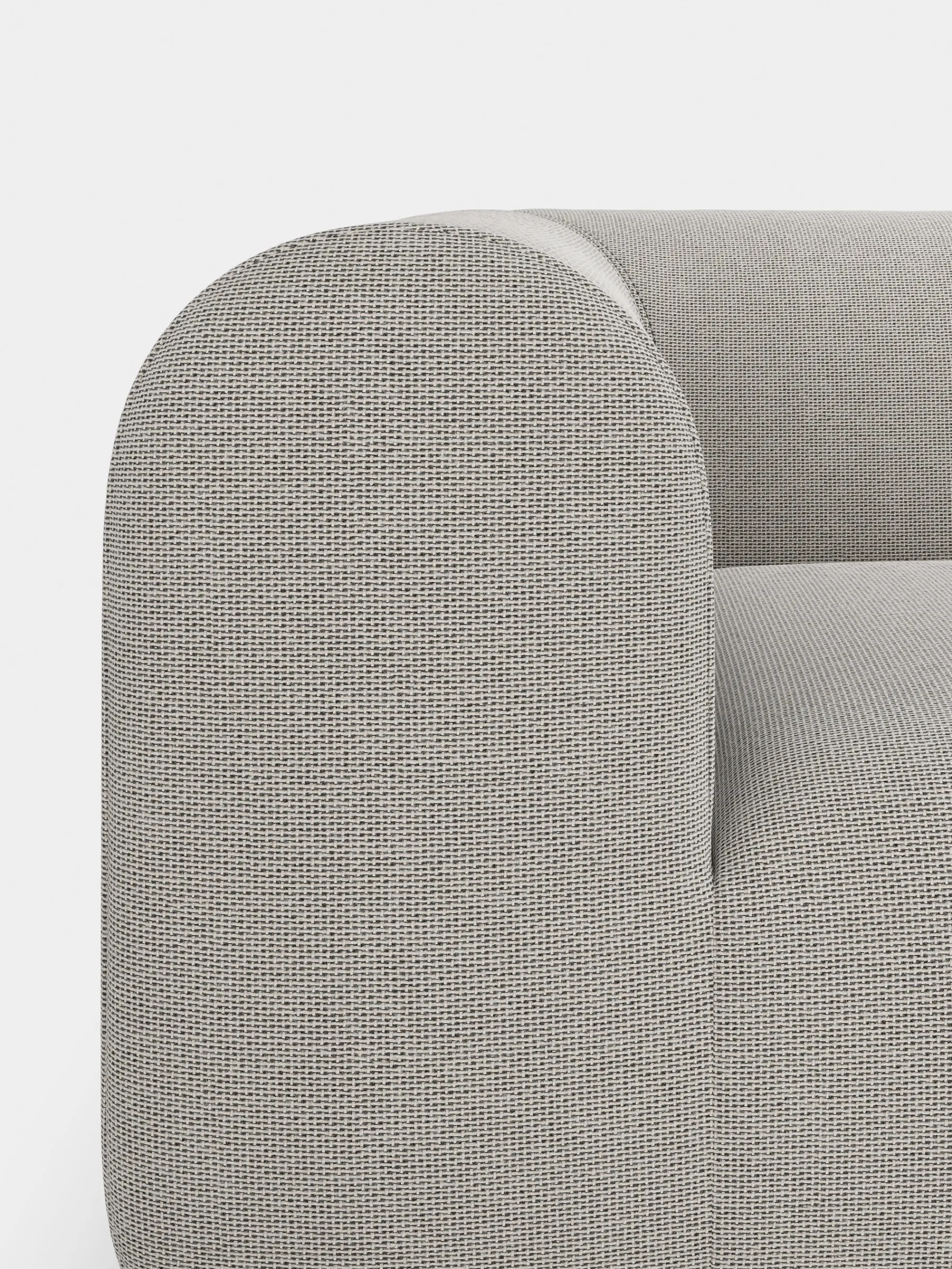 Plump Left Arm & Right Facing Chaise Longue Modular Sofa