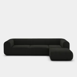 Plump Left Arm & Right Facing Chaise Longue Modular Sofa
