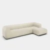 Plump Left Arm & Right Facing Chaise Longue Modular Sofa