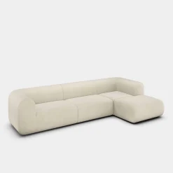 Plump Left Arm & Right Facing Chaise Longue Modular Sofa