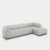 Plump Left Arm & Right Facing Chaise Longue Modular Sofa