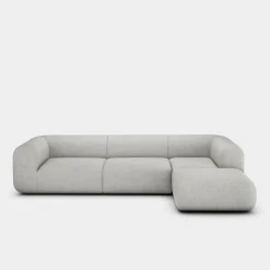 Plump Left Arm & Right Facing Chaise Longue Modular Sofa